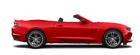 Imagen ilustrativa de la barra de menú, el perfil del Camaro SS convertible en color rojo